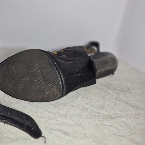 Black Naturalizer Heeled Dress Shoes Size 7.5 - Picture 10 of 11